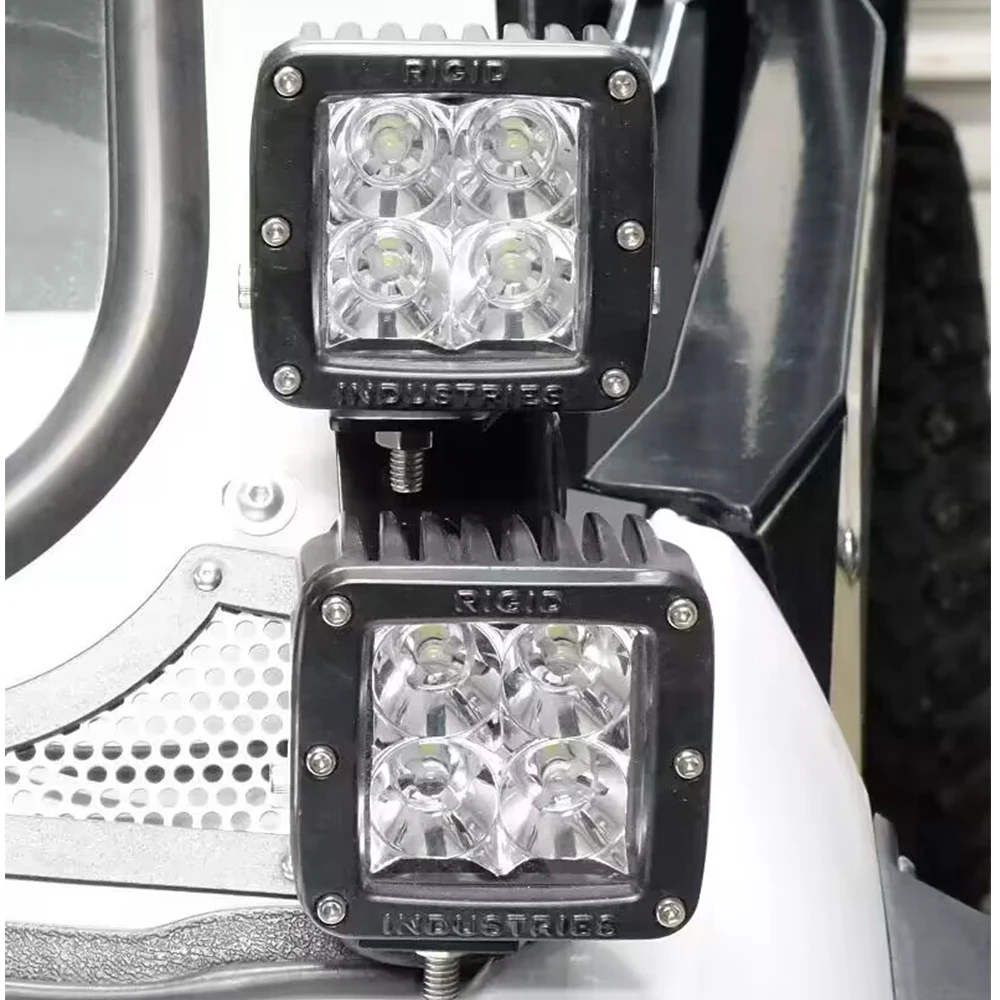 FOR POLARIS RZR XP 1000 2014-2024 Motorcycles Accessories Side Cage A-Pillar DUAL Fog Light Pod Mount Bracket RZR 800 900 1000