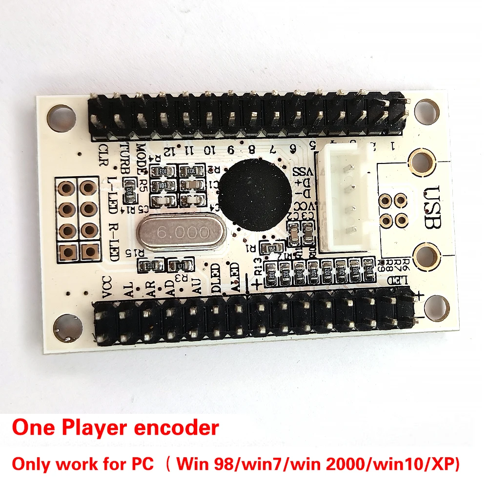 1 arcade zero atraso usb joystick codificador pcb jogo de