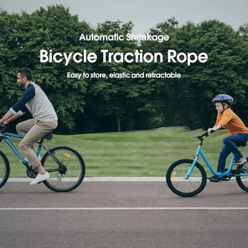 Road Bike Portable Tow Rope Bicycle Pull Rope Elastic Cycling Straps For Parent-Child Mountain Biking Bicycle Towing Supplies