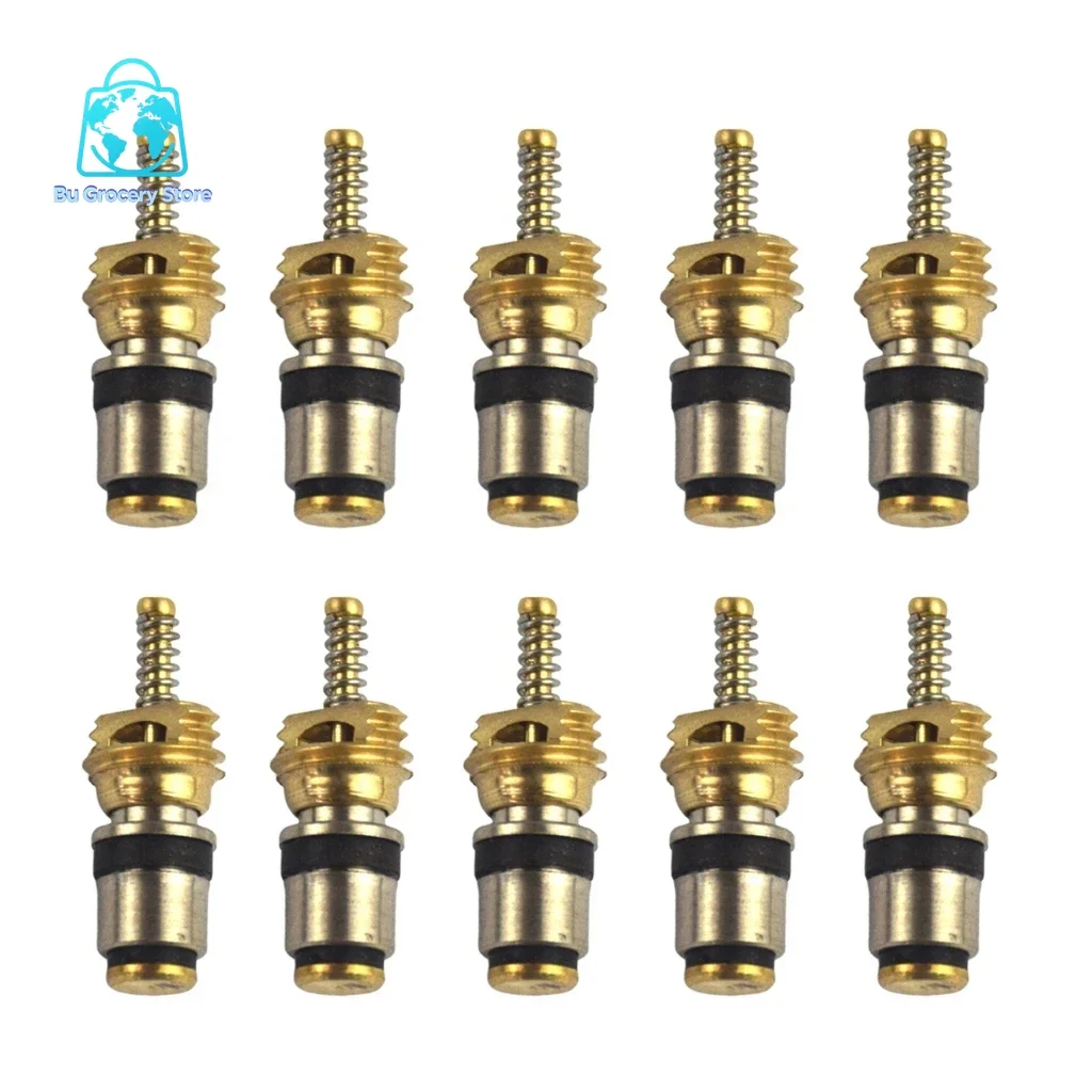 10pcs Air Condition Valve Core For AC System Valves For Citroen