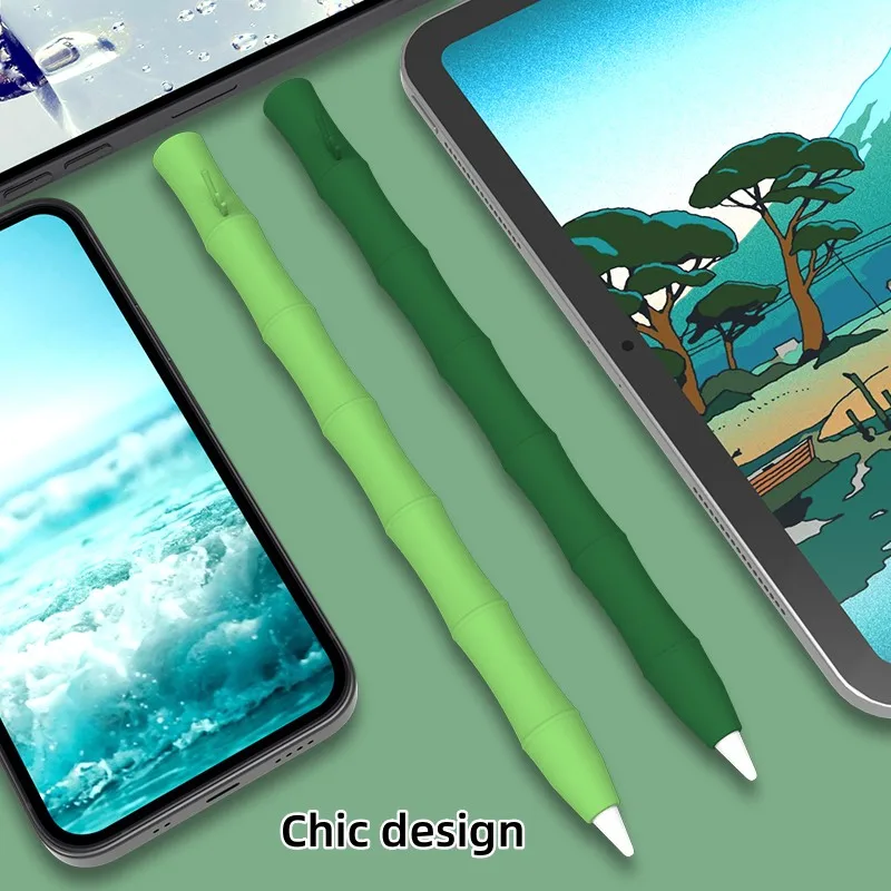 Pencil Case for Apple Pencil Pro and Pencil 2nd 1st Generation Tablet Stylus Protective Cover Soft Silicone Shockproof