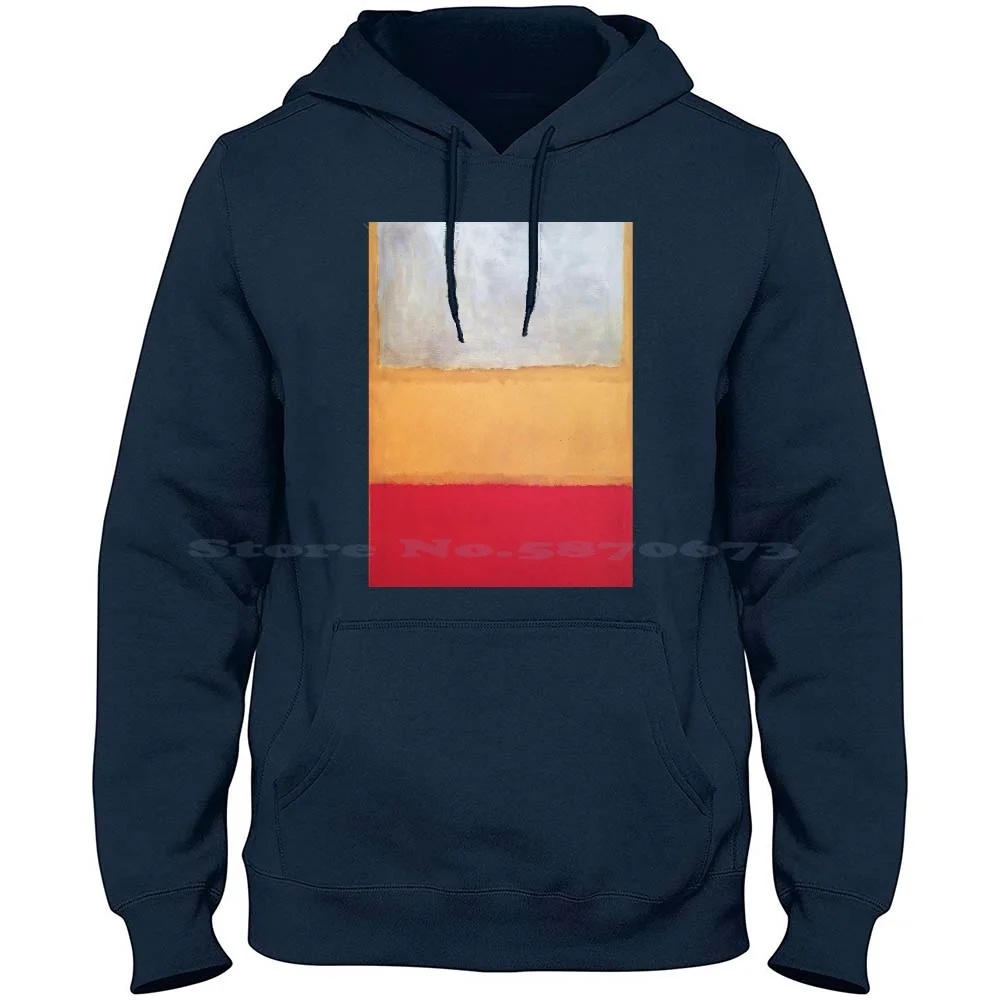 Mark Rothko 100% Cotton Hoodie T Shirt Emotional Intensity Multiforms Spiritual Art Large Scale Paintings Chromatic Abstraction