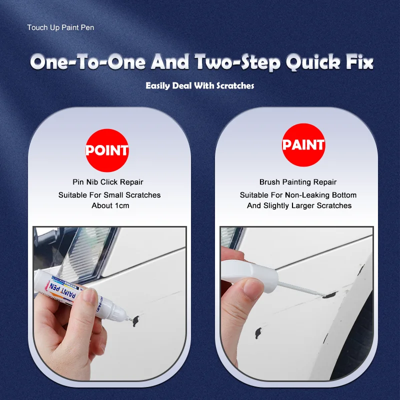Długopis do naprawy lakieru Xpeng G3 - szybki środek do usuwania rys, dokładne dopasowanie koloru, narzędzie do naprawy rys samochodowych