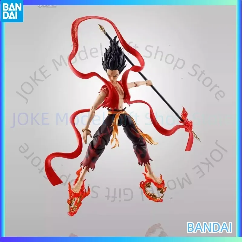 재고 있음 Bandai S.H.Figuarts Nezha: 젊은 Nezha Ao Bing과 Red Boy 어린이 장난감 선물로 악마 아이의 탄생