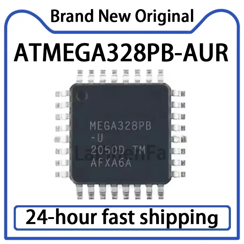 1PCS ATMEGA328PB-AU…