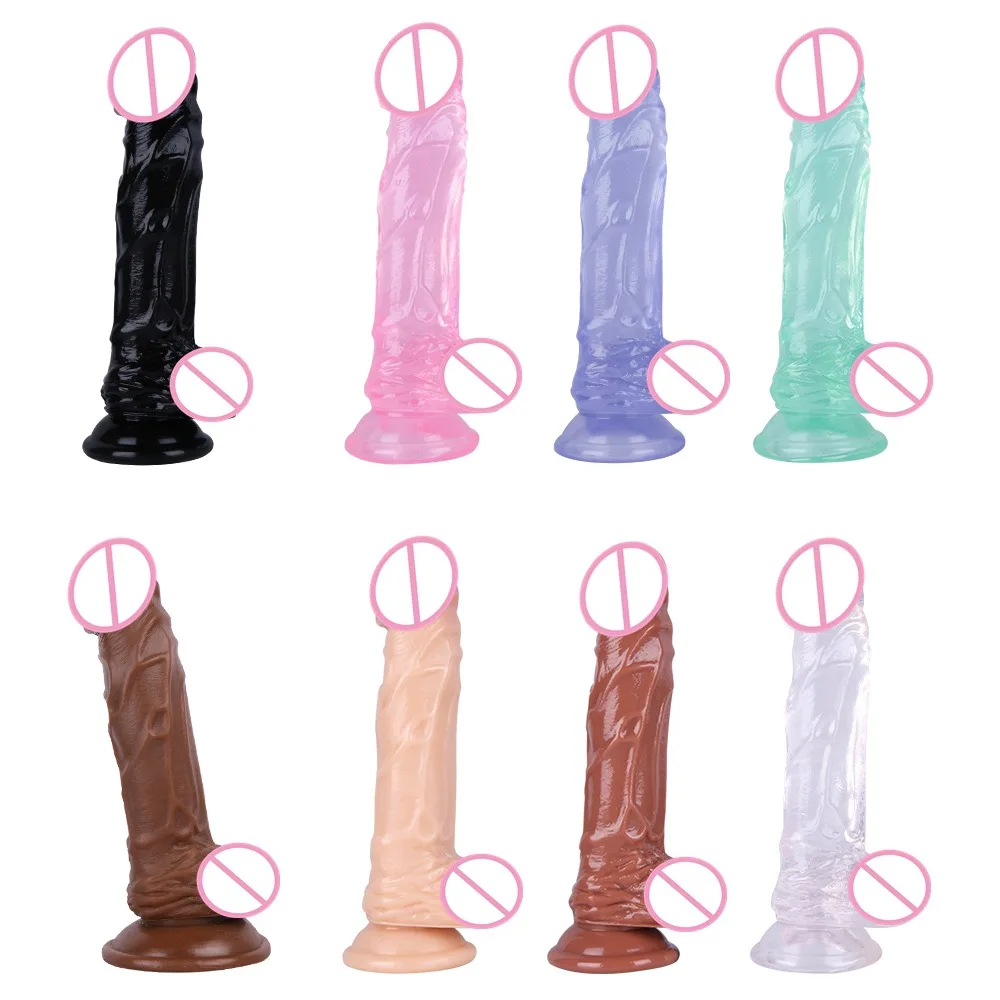 

Adult Products Simulated Penis Female Suction Cups Fake Penis Female Masturbation Products Sex toy Фальшивые пенисы для взрослых