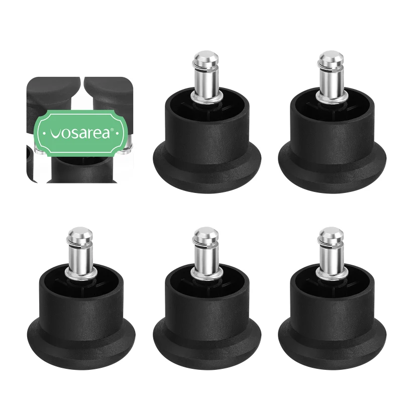 5 stücke Stuhl Caster Räder Büro Stopper Caster Gleitet Feste Stühle Teppich Rad Rollen Zubehör Fuß Schreibtisch Stationäre – Detail 4