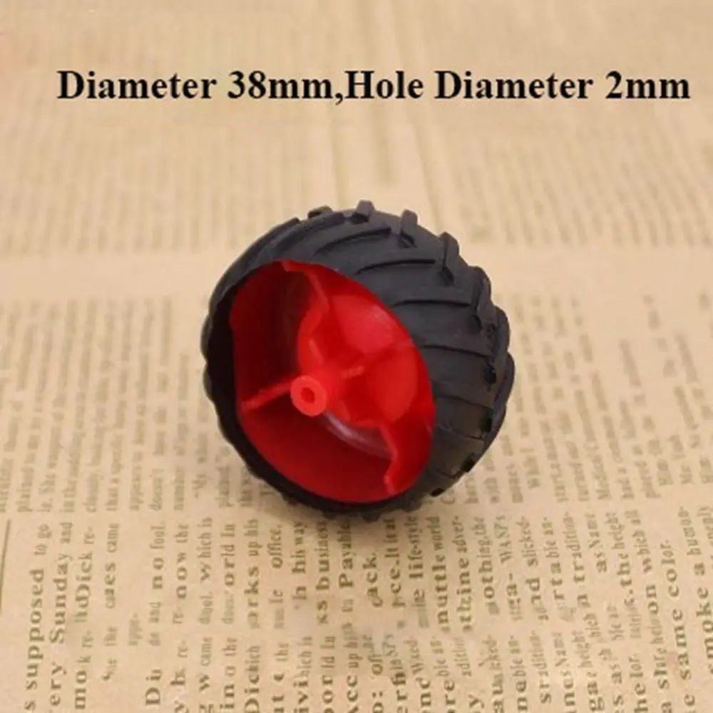 고품질 직경 30홀 2mm 사륜 블랙 DIY 부품 플라스틱 휠 액세서리 드라이브 카 휠