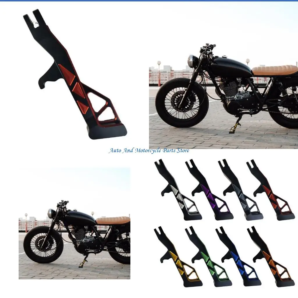 

P9FD Direct Fit Motorcycle Side Stand Support Replacement Crafted From Anodized Aluminum For W117 Enhanced Corrosion Resistance