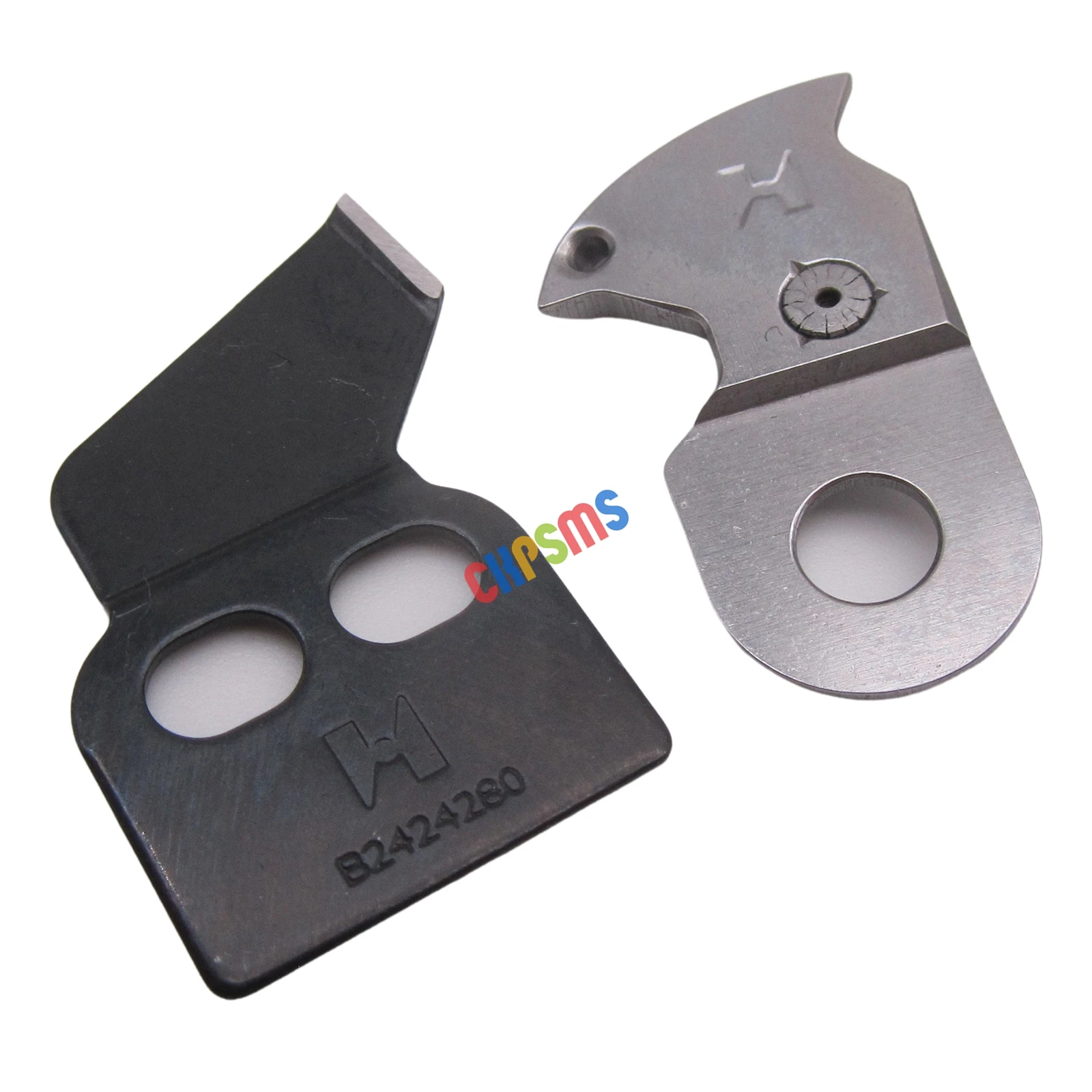 

1 комплект подвижного ножа и фиксированного ножа для швейных машин JUKI LK-980, LK-1850, LK-1900, LK-1910, LK-1920, LK-1900A