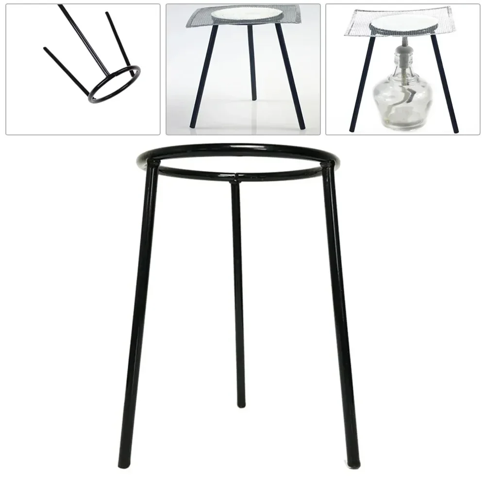 Alcohol Lamp Stand Educational Lab Tripod Stand for Heating Crucibles Suitable for Teaching Physics and Chemistry