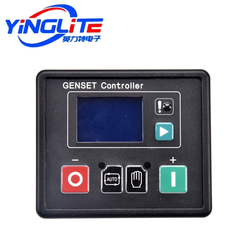 GU601A Diesel Genset Controller LCD Auto Start Genset Hassan Controller Generator Control Board GU601A