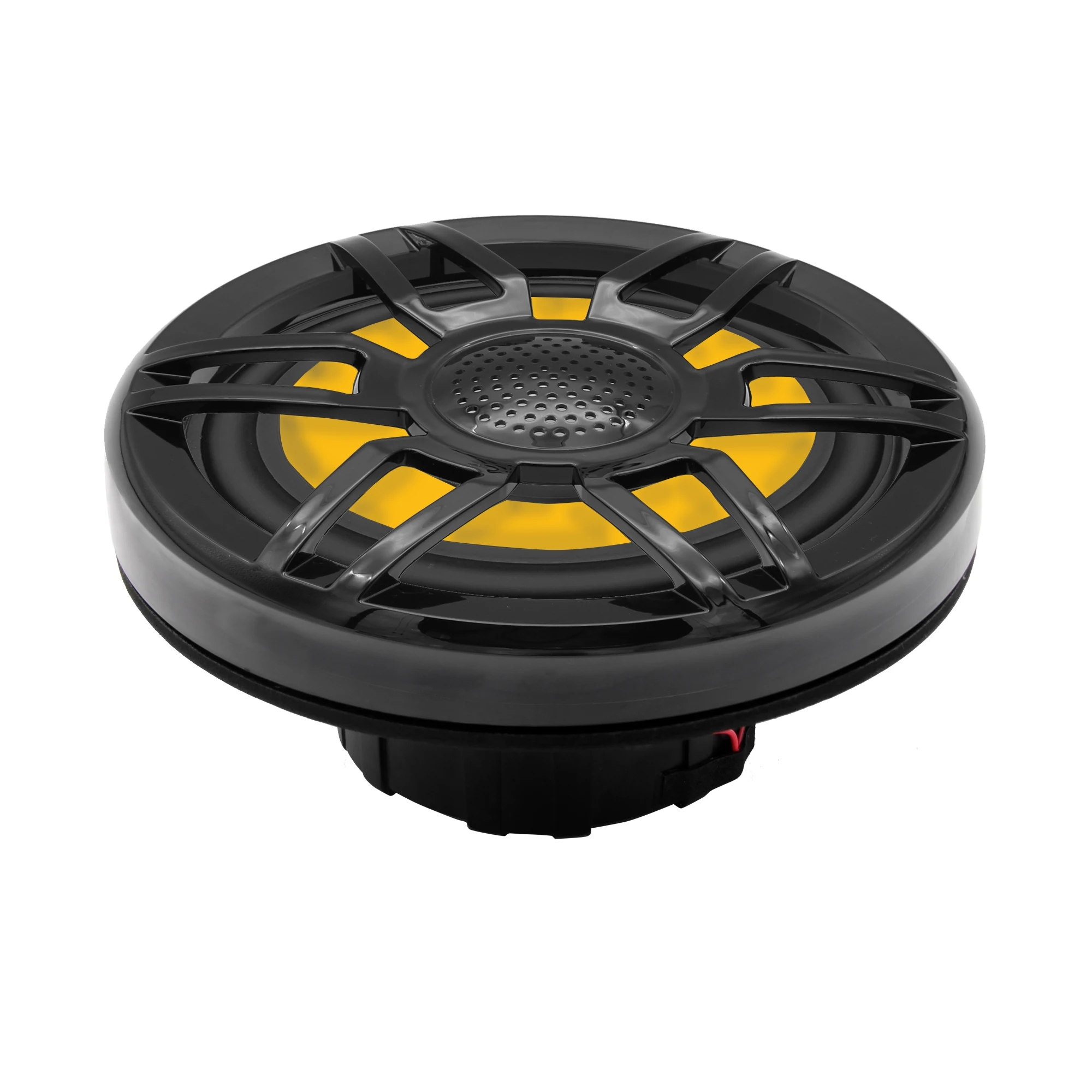 8inch Coaxial Marine Speakers Boat ATV  UTV Water Ski IP66 Weatherproof H-G068  Black  Professional Boat Yacht  Water Ski
