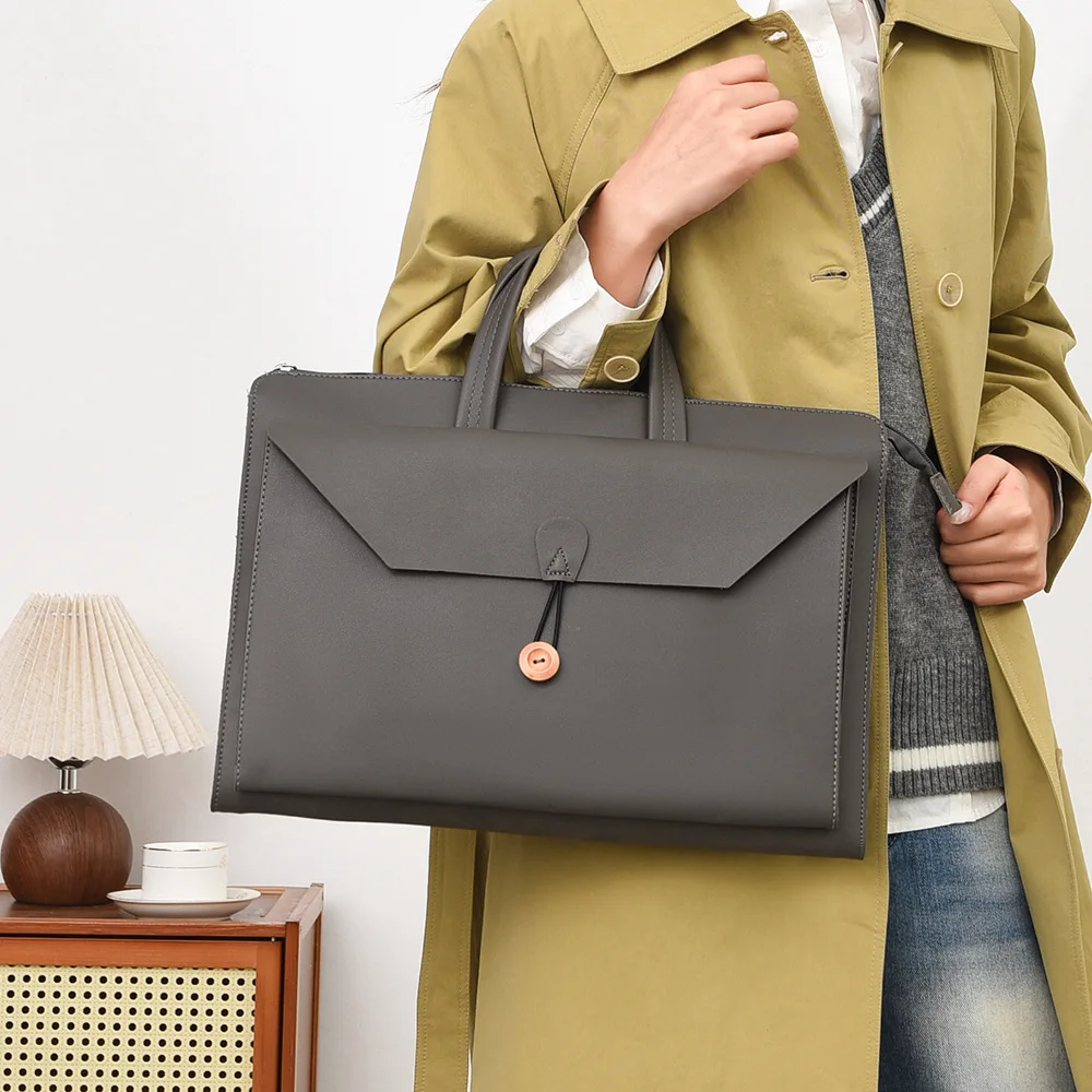 

Korean Fashion Minimalist Luggage, Laptop, Tablet, Handbag, 16 Inch, Shockproof and Anti Fall Protective Cover