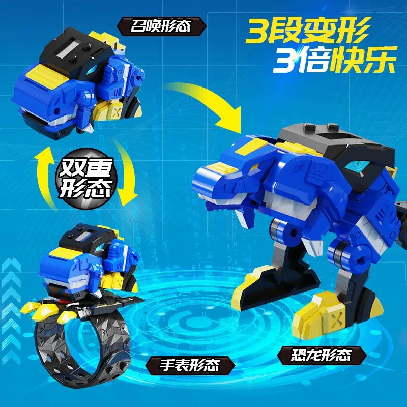 Miniforce X Watch Toy Super Dinosaur Power Mecha Deformation Robot Mini Secret Movable Children Play House Toy Halloween Gifts