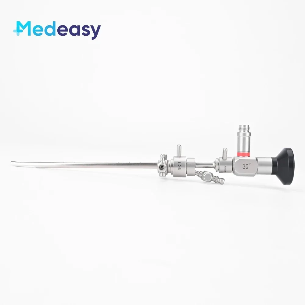 

Urology Pediatric Cystoscope Set 0/30 Degree 2.7mm 190mm Length Urological Rigid Endoscope