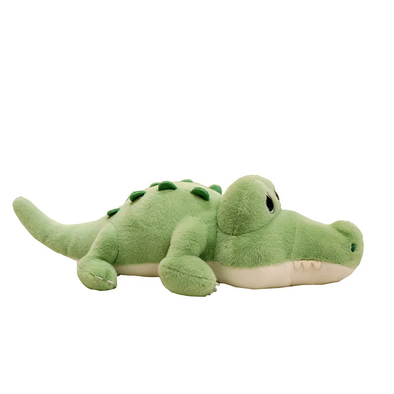 1 Stück Spaß Kissen umarmt realistische Plüsch Alligator Puppe Stofftier Spielzeug Alligator Plüsch tier für Erwachsene Junge Mädchen kreatives Geschenk