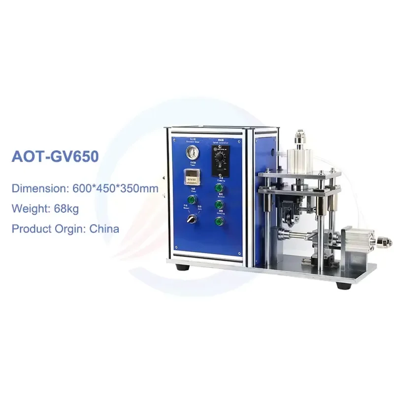 i Semi-Auto PLC-Controlled Cylindrical Battery Grooving Machine with 1 Year Warranty for 18650 21700 32650