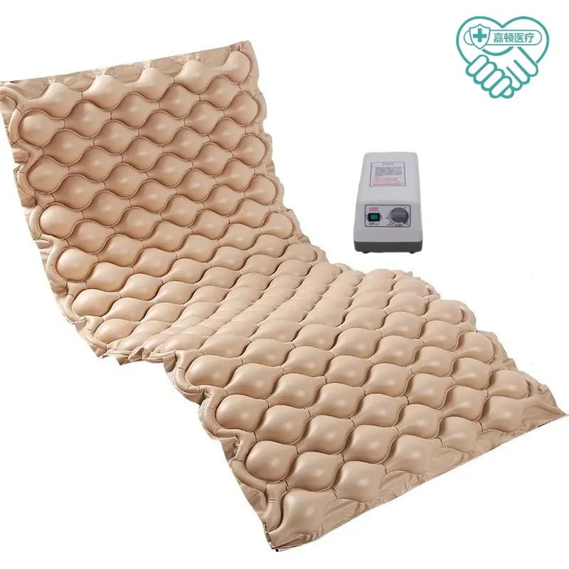 Beige color Medical Air Mattress Anti Bedsore Decubitus Alternating pressure Medical Bubble Air Mattress for Hospital Bed