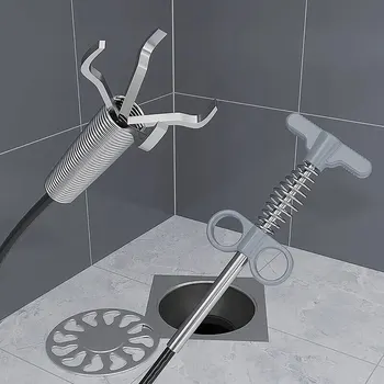 1pc 160 CENTIMETRI Tubo Fognario Sblocker Serpente Primavera Tubo di Drago Strumento di Cucina Bagno Fognatura Strumento di Pulizia Accessori Da Cucina