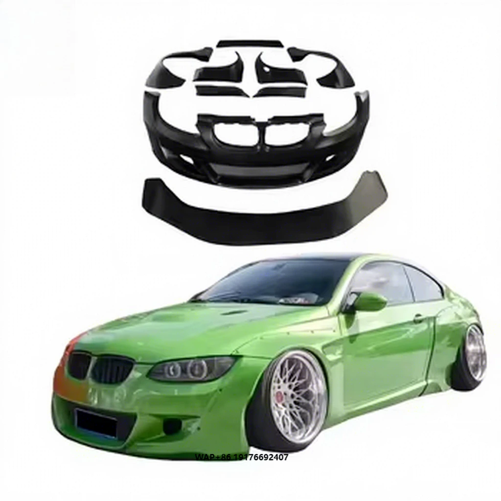 

forBMW M3 E92/93 Upgrade Front and Rear Bumper Wide Body Kits Fender front and rear bumpers,wing,diffuser Grille Engine Hood