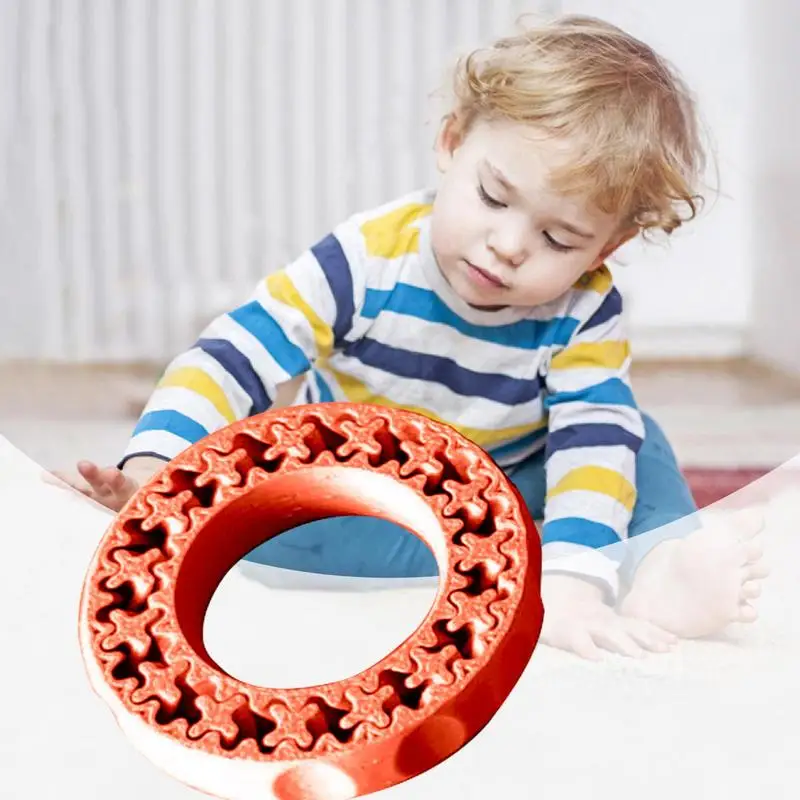 Spinner Rotating Gear Rings para Homens, Fidget Brinquedos para Adultos, Dedo Legal, Hand Spinner