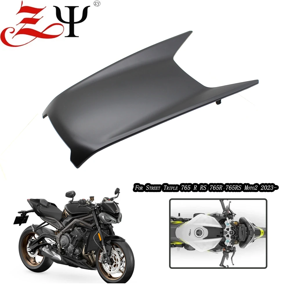

Мотоцикл для улицы тройной 765 R RS 765R 765RS Moto2 2023 2024 Топливный бак воздушный бокс Передняя верхняя крышка обтекатель