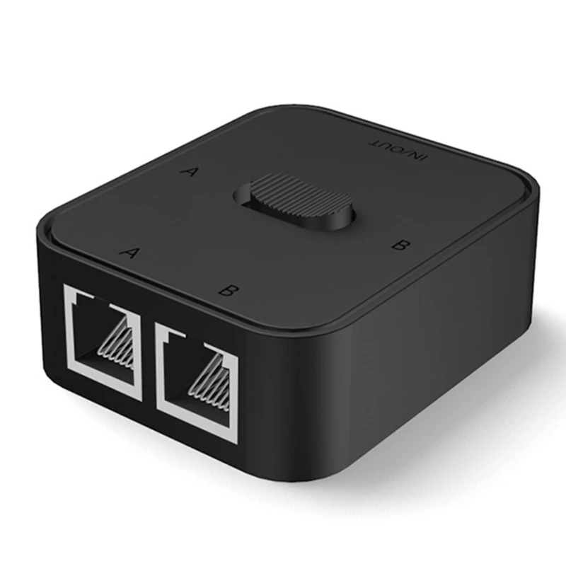 2-портовый сетевой сетевой коммутатор 1000 Мбит/с для селектора коммутатора 1000 Мбит/с, Прямая поставка