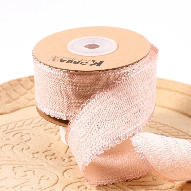 Knitting Hollow Ribbon Lace DIY Handmade Material Headwear Hair Bow Clothing Sewing Accessories Decoration 25mm 38mm 100Yards