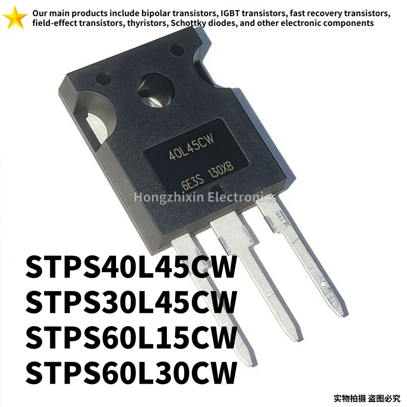 10 Stuks Nieuwe 100% Kwaliteit Stps60l45cw 60l45cw Stps60l45 Stps40l45cw 40l45cw Stps40l45 Naar-247 Schottky Diode