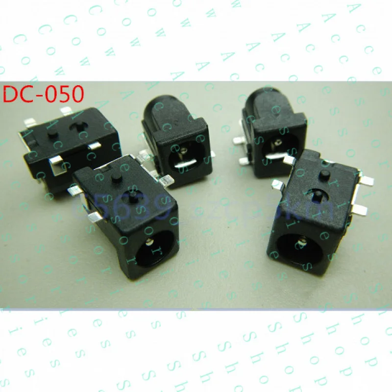 PP+ 20 Pcs DC power outlet Female Charger Power socket 4 Pin SMT DC-050