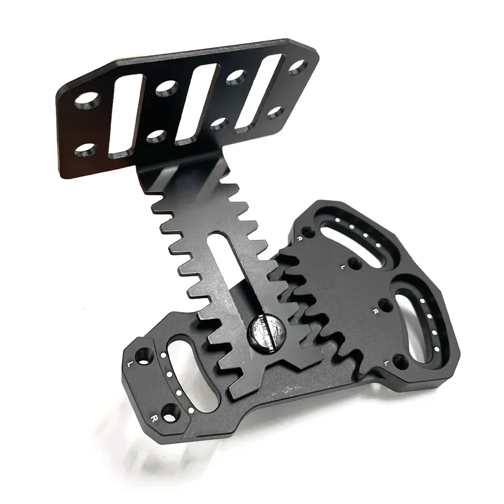 Tactical Extension Adapter , Adjustable Negative Cant Plate Right-Angled for QLS System Extension Magazine Metal Accessory