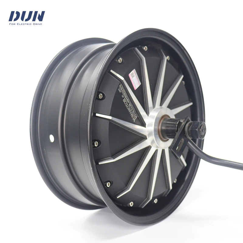 YMMAMotor 12x2.5/3.5 Inch 254 75kmh 48V 60V 72V 3000w Hall Sensor Brushless DC Wheel Hub Motor
