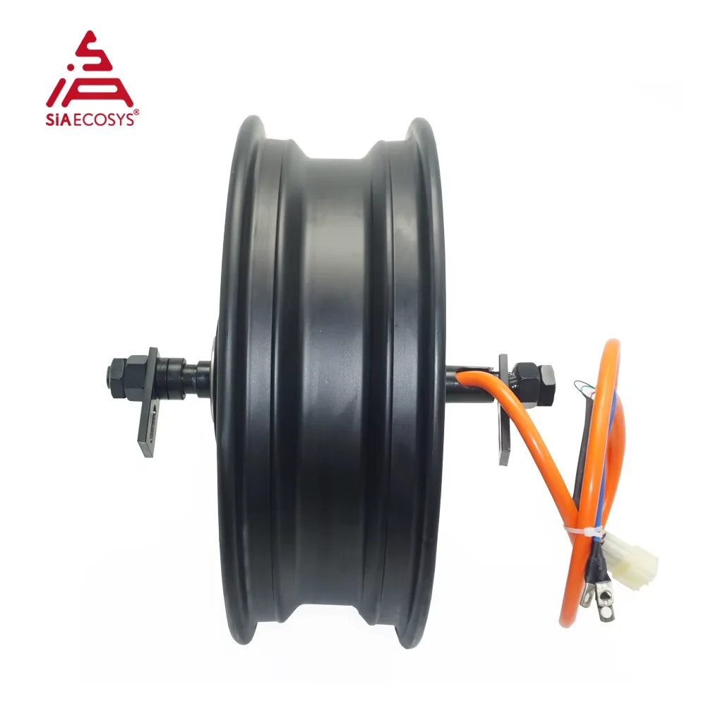 QSMOTOR 12*3.5 inch QS260 2000W V1.1 60V 70KPH Hub Motor Suitable for Electric Motorcycle IP65 Waterproof