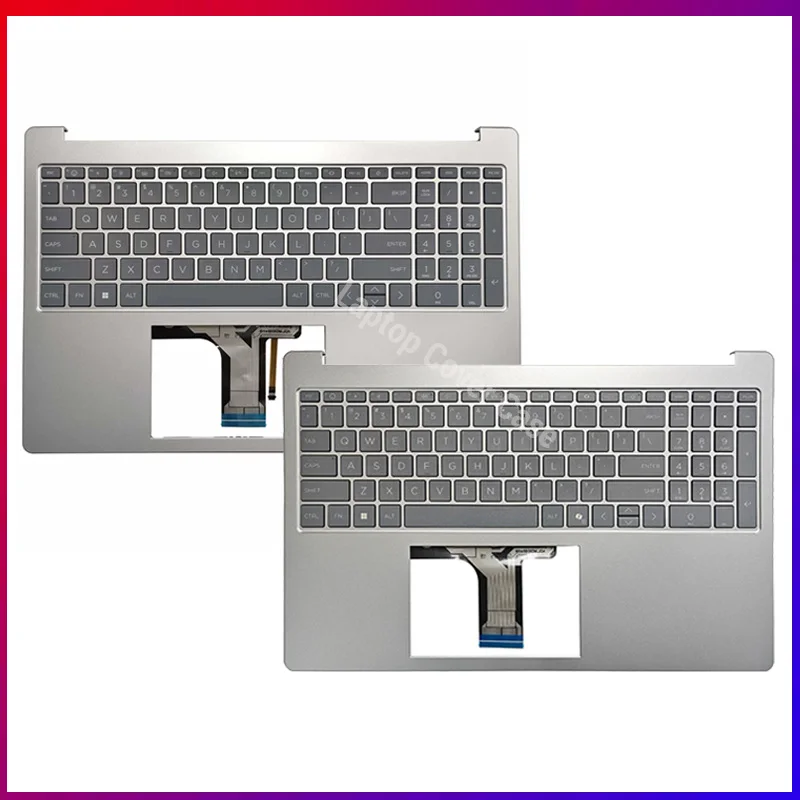 

NEW US/Latin/Spanish/UK Keyboard For 15-FC/FD 250 255 G10 Palmrest Upper Cover Case