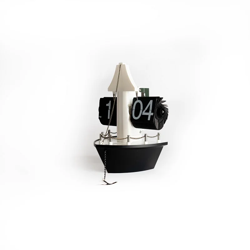 Top Other Home Decor Reloj digital moderno con giro de página Reloj de escritorio automático