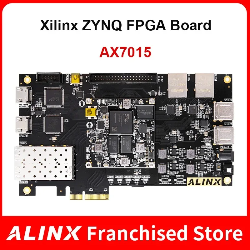 ALINX AX7015: XILINX Zynq-7000 SoC XC7Z015 ZYNQ ARM 7015 SoMs FPGA Development Board PCIE HDMI zedboard