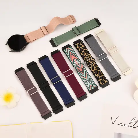 गार्मिन वेनु 3S 2s/वीवोएक्टिव 4S/वीवोमूव 3S/फोररनर 265s 255s स्ट्रैप स्पोर्ट ब्रेसलेट रिस्टबैंड के लिए 18mm इलास्टिक नायलॉन बैंड 10 best sales गार्मिन वेनु 2s - №4