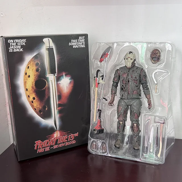 NECA Friday Jason The 13th Figure New Blood Jason Voorhees Action