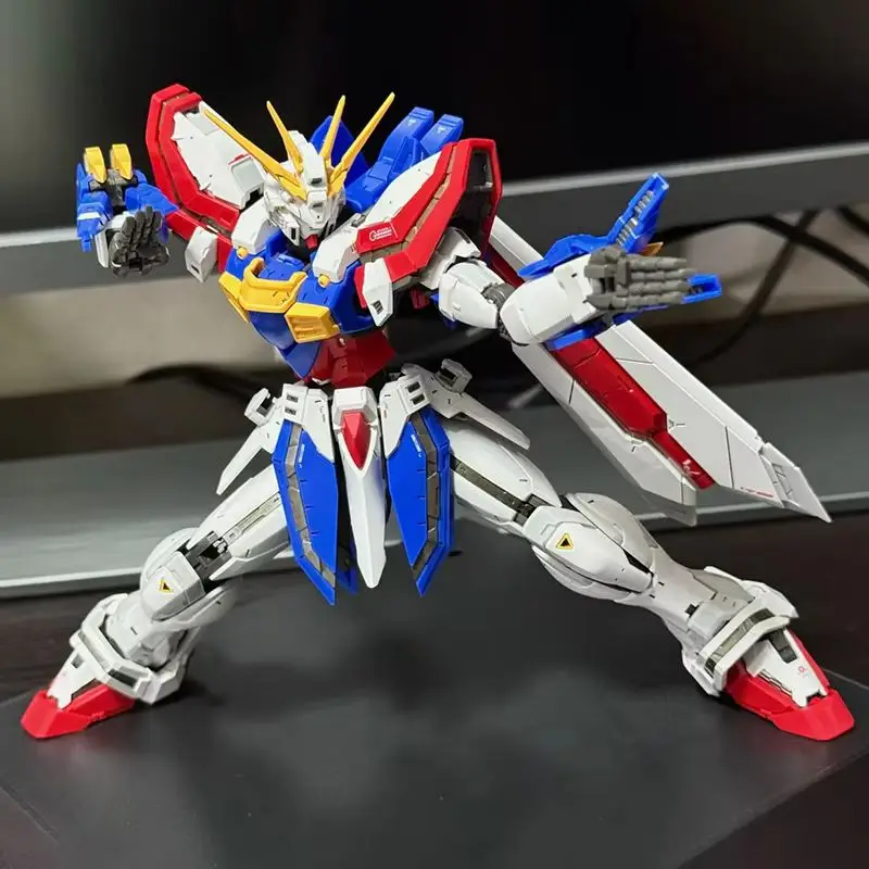 

Bandai Rg Gf13-017njii 1/144 Pvc Assembly Model Mecha Toy Action Figure Anime Model Collectible Display Gift Official In Stock