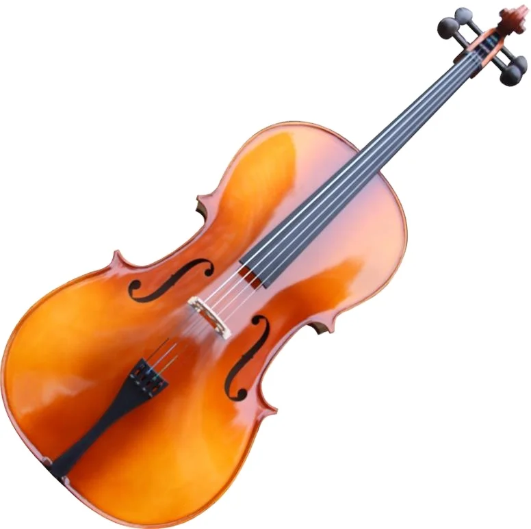 Professional Cello String Musical Instrument for Music Learners Daily Practice and Stage Performance