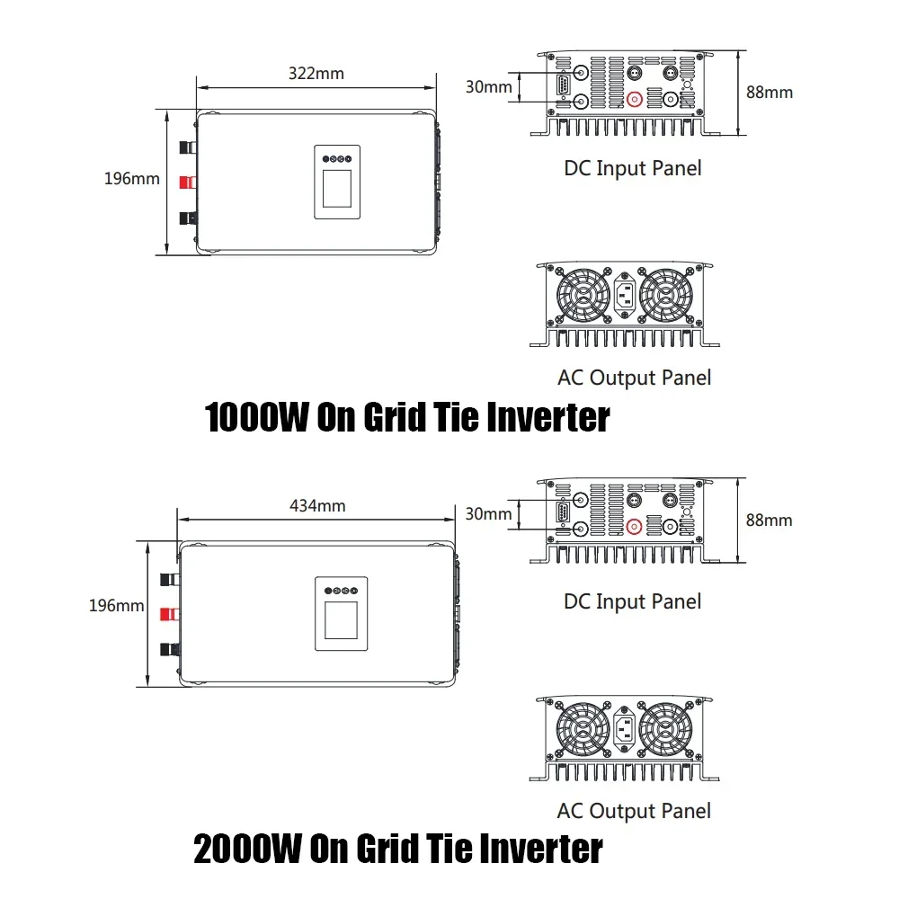 Imagem -06 - Wind Power Grid Tie Inverter com Limitador Wifi Dump Load Resistor para Fase ac Wind Turbines Generator 2000w