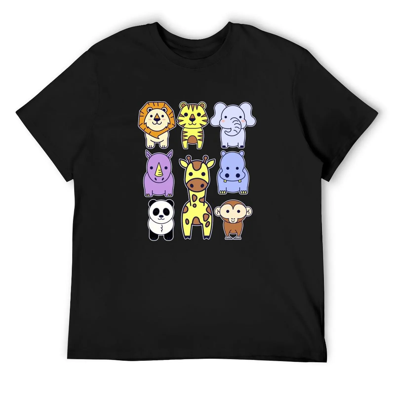 

jungle animals for toddlers 1-3 safari animals safari shirt toddler girl zookeeper costume kids T-Shirt