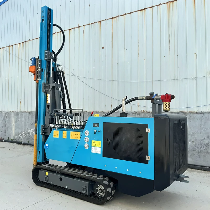 Équipement de forage DTH hydraulique diesel personnalisé de qualité industrielle pour l'extraction de fosse ouverte à grande échelle