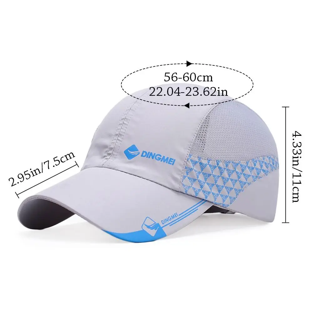 Ochrona UV czapka z daszkiem moda Outdoor oddychająca Golf czapka do tenisa na co dzień sportowa czapka przeciwsłoneczna mężczyzn kobiet