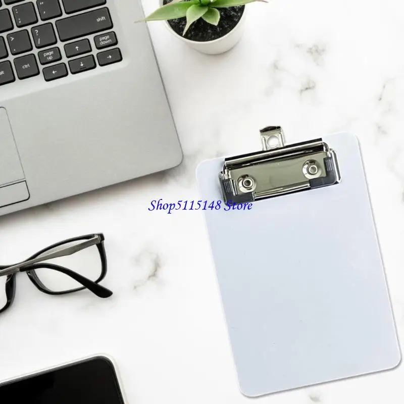 F3MA 2 PCS Tài liệu Clipboard Nho nhỏ Viết bảng Nhựa