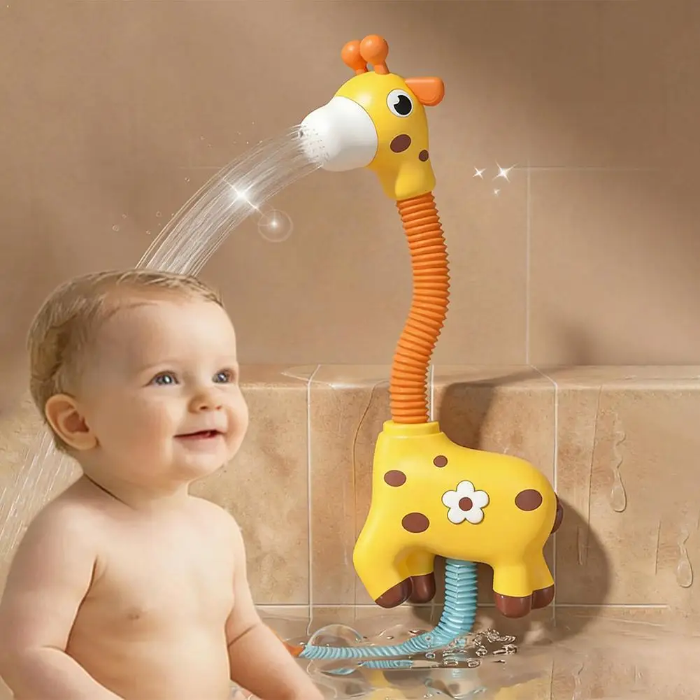 brinquedo-de-banho-eletrico-girafa-com-jato-de-Agua-automatico-chuveiro-e-bico-para-banheira-brinquedo-de-esguicho-para-criancas-presente