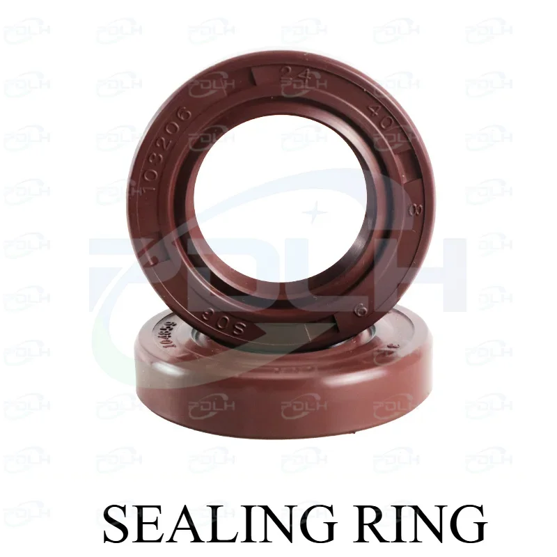 1Pair 40x20/24x8mm Oil Seal Rotary Shaft Sealing Ring Glue Pot Parts For KDT Edge Banding Machine Tool