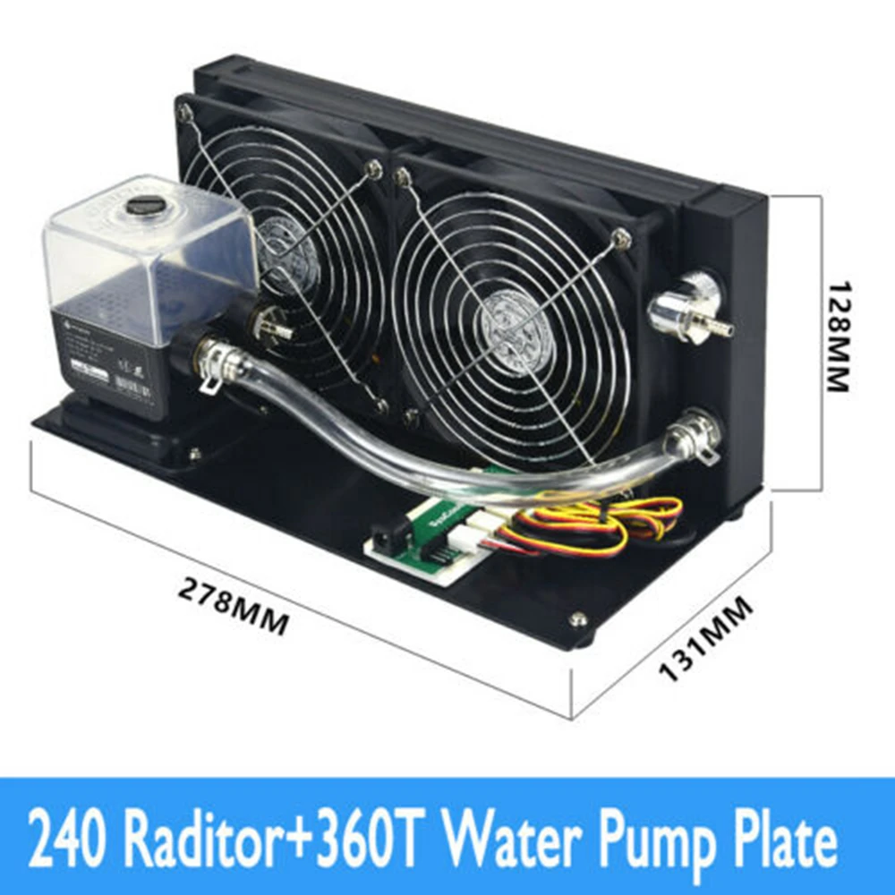 Quiet Water Cooling Radiator 120mm 240mm 360mm Mobile Phone Laptop Small Kit