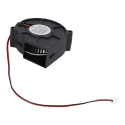1Pc DC 12V 24V 71mm Centrifugal Blower Fan 7530 Dual Ball Turbo Radiator Fan 75mm Purifier Heatsink Fan 6500r/min
